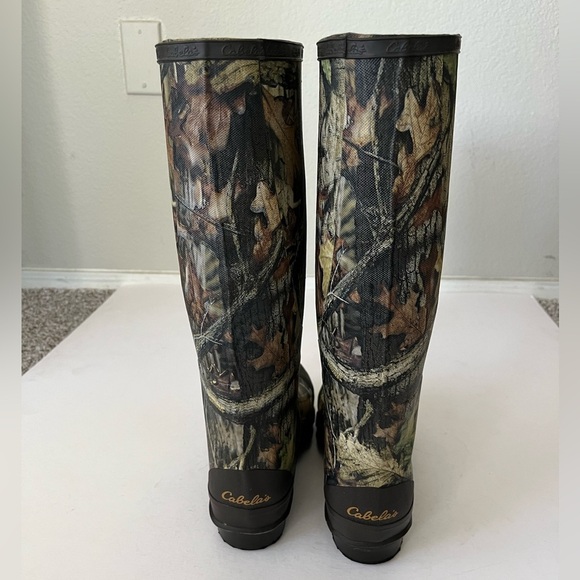 Cabela’s Snake Proof Waterproof Slip On Hunting Boots in Timber Mens Size 7 - Picture 2 of 16